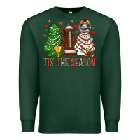 Sports Green tis' the season american football christmas cakes bbs Premium Sweatshirt - BundleAndBundleShop