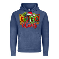 Vintage Denim christmas gogo claus Vintage Hoodie - FaDigitalArtStudio