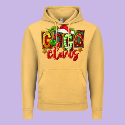Christmas Gogo Claus Vintage Hoodie Designed By Fadigitalartstudio