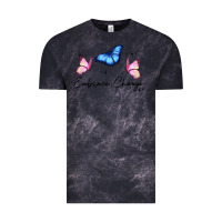 Cloud Black embrace change Vintage Tee - JahusDesignShop