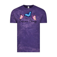 Cloud Purple embrace change Vintage Tee - JahusDesignShop