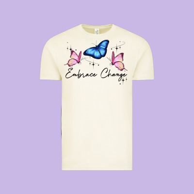 Embrace Change Vintage Tee Designed By Jahusdesignshop