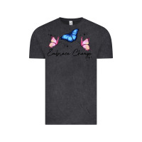 Vintage Black embrace change Vintage Tee - JahusDesignShop
