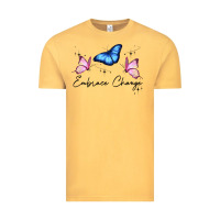 Vintage Mustard embrace change Vintage Tee - JahusDesignShop