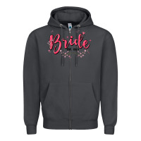 Smoke bride Zipper Hoodie - MaliasSmallBusiness
