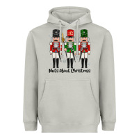 Moon Dust Nuts About Christmas Heavyweight Hoodie - MaliasSmallBusiness