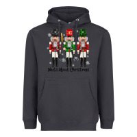 Smoke Nuts About Christmas Heavyweight Hoodie - MaliasSmallBusiness