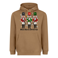 Toasted Coconut Nuts About Christmas Heavyweight Hoodie - MaliasSmallBusiness
