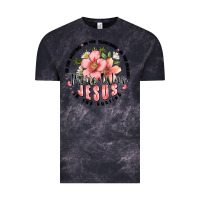 Cloud Black there was jesus Vintage Tee - JahusDesignShop