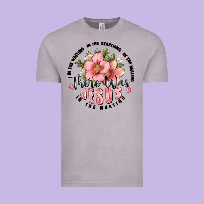 There Was Jesus Vintage Tee Designed By Jahusdesignshop