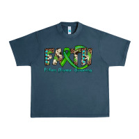 Midnight Navy faith kidney disease awareness Urban Heavy Tee - JahusDesignShop
