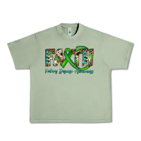 Oil Green faith kidney disease awareness Urban Heavy Tee - JahusDesignShop