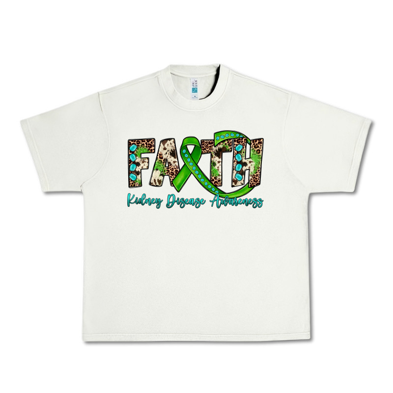 Faith Kidney Disease Awareness Urban Heavy Tee by JahusDesignShop | Teevron