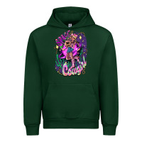 Forest Green Space cowgirl Urban Hoodie - HowdyJamesFarm