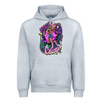 Heather Grey Space cowgirl Urban Hoodie - HowdyJamesFarm