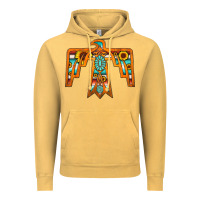 Vintage Mustard thunderbird Vintage Hoodie - JahusDesignShop