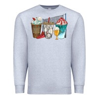 Heather Grey western volleyball coffee cups bbs Premium Sweatshirt - BundleAndBundleShop