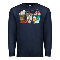 Navy western volleyball coffee cups bbs Premium Sweatshirt - BundleAndBundleShop