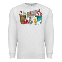 Oatmeal Heather western volleyball coffee cups bbs Premium Sweatshirt - BundleAndBundleShop