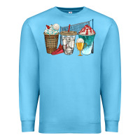 Ocean Blue western volleyball coffee cups bbs Premium Sweatshirt - BundleAndBundleShop