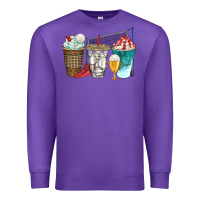 Purple western volleyball coffee cups bbs Premium Sweatshirt - BundleAndBundleShop