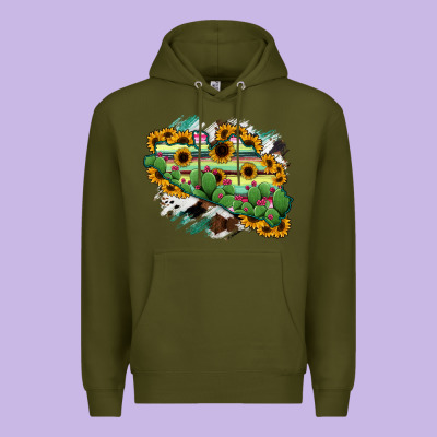 Guerrero Map Premium Hoodie Designed By Ranaportraitstore