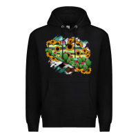 Black Guerrero Map Premium Hoodie - RanaPortraitStore