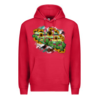 Cardinal Guerrero Map Premium Hoodie - RanaPortraitStore