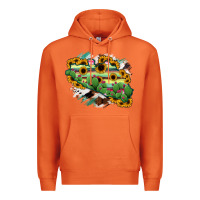 Carrot Guerrero Map Premium Hoodie - RanaPortraitStore