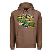 Chestnut Guerrero Map Premium Hoodie - RanaPortraitStore