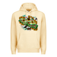 Pina Colada Guerrero Map Premium Hoodie - RanaPortraitStore