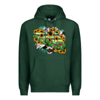 Sports Green Guerrero Map Premium Hoodie - RanaPortraitStore