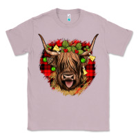 Lilac highland cow  christmas Classic Tee - JahusDesignShop