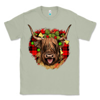 Matcha highland cow  christmas Classic Tee - JahusDesignShop