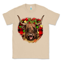 Mushroom highland cow  christmas Classic Tee - JahusDesignShop