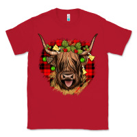 Red highland cow  christmas Classic Tee - JahusDesignShop