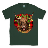 Sports Green highland cow  christmas Classic Tee - JahusDesignShop