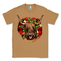 Toasted Coconut highland cow  christmas Classic Tee - JahusDesignShop
