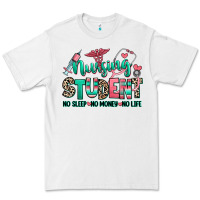 White nursing student no sleep no money no life Premium Tee - RanaPortraitStore