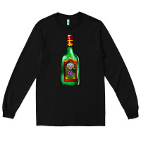 Black tequila bottle Long Sleeve Tee - AdoDesignShop