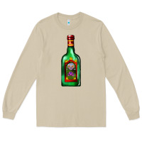 Mushroom tequila bottle Long Sleeve Tee - AdoDesignShop