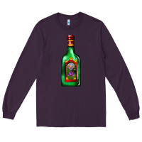 Plum tequila bottle Long Sleeve Tee - AdoDesignShop