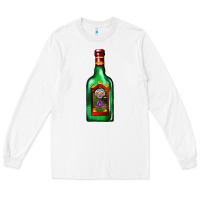 White tequila bottle Long Sleeve Tee - AdoDesignShop
