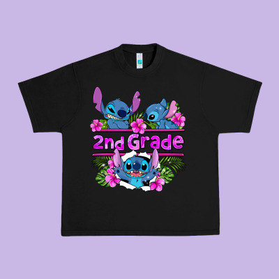 Preview Flower Stitch 2nd Grade Urban Heavy Tee Designed By Adodesignshop