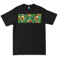 Black avacado with turquoise and leopard background 11 oz mug Premium Tee - BarkalooDesign