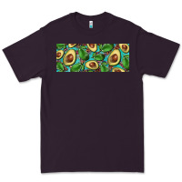 Plum avacado with turquoise and leopard background 11 oz mug Premium Tee - BarkalooDesign
