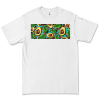 White avacado with turquoise and leopard background 11 oz mug Premium Tee - BarkalooDesign