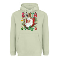 Matcha Santa baby Christmas Heavyweight Hoodie - NancyCooperArtShop