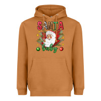 Meerkat Santa baby Christmas Heavyweight Hoodie - NancyCooperArtShop