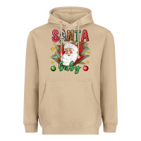 Mushroom Santa baby Christmas Heavyweight Hoodie - NancyCooperArtShop